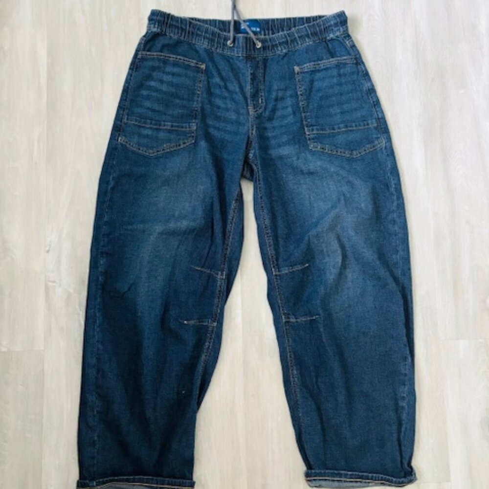 Stylish Indigo Boyfriend Jeans for Women - Picture 4 of 8